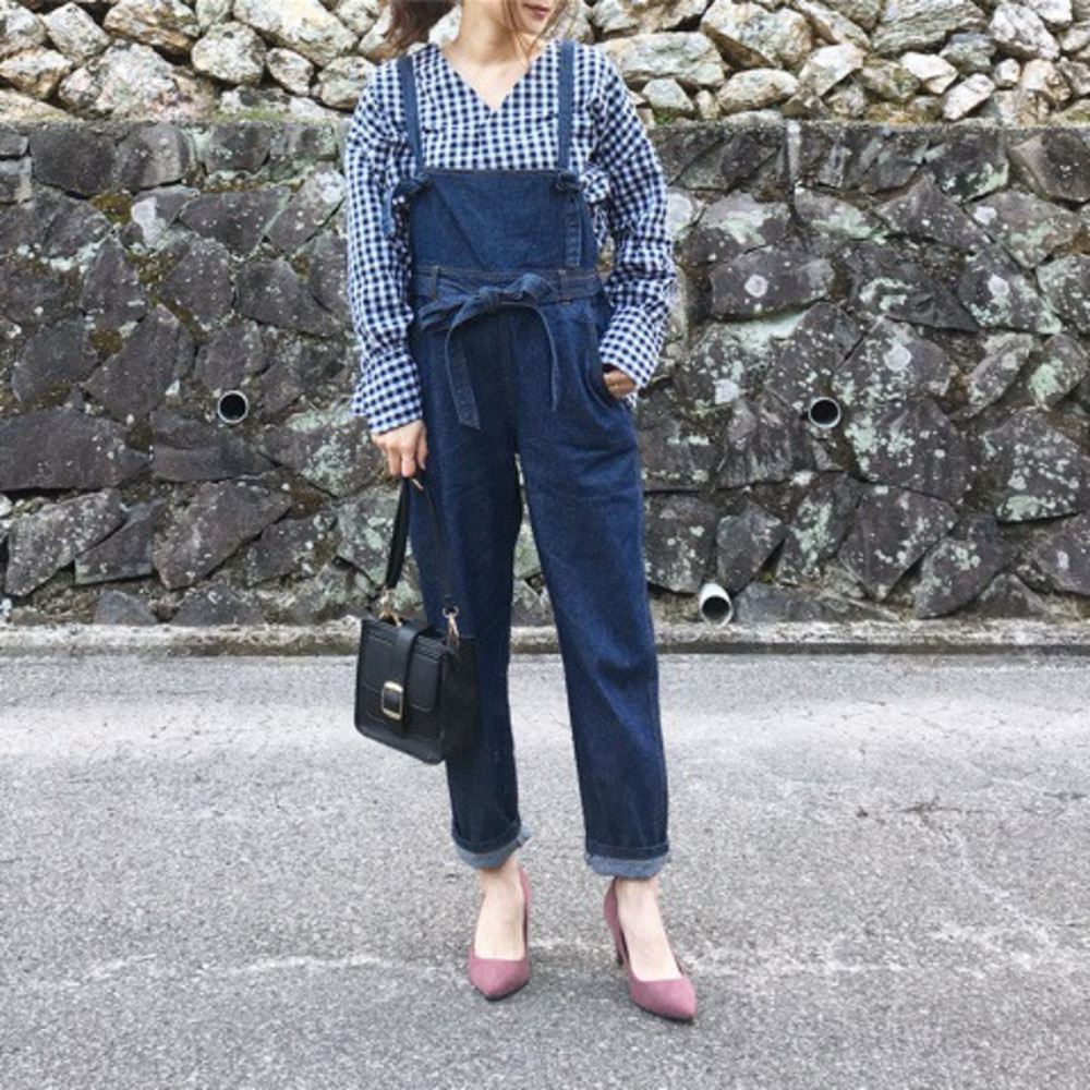 soor ploom ines 1y ギンガムチェック サロペット soor ploom ギンガムチェックオーバーオール 110cm 5y ines soor