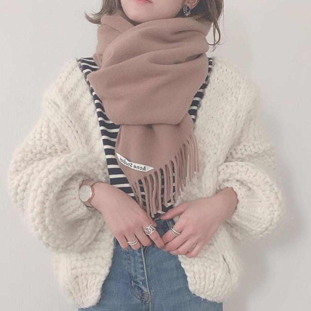 ブラウン マフラーのコーディネート一覧 Cbk カブキ