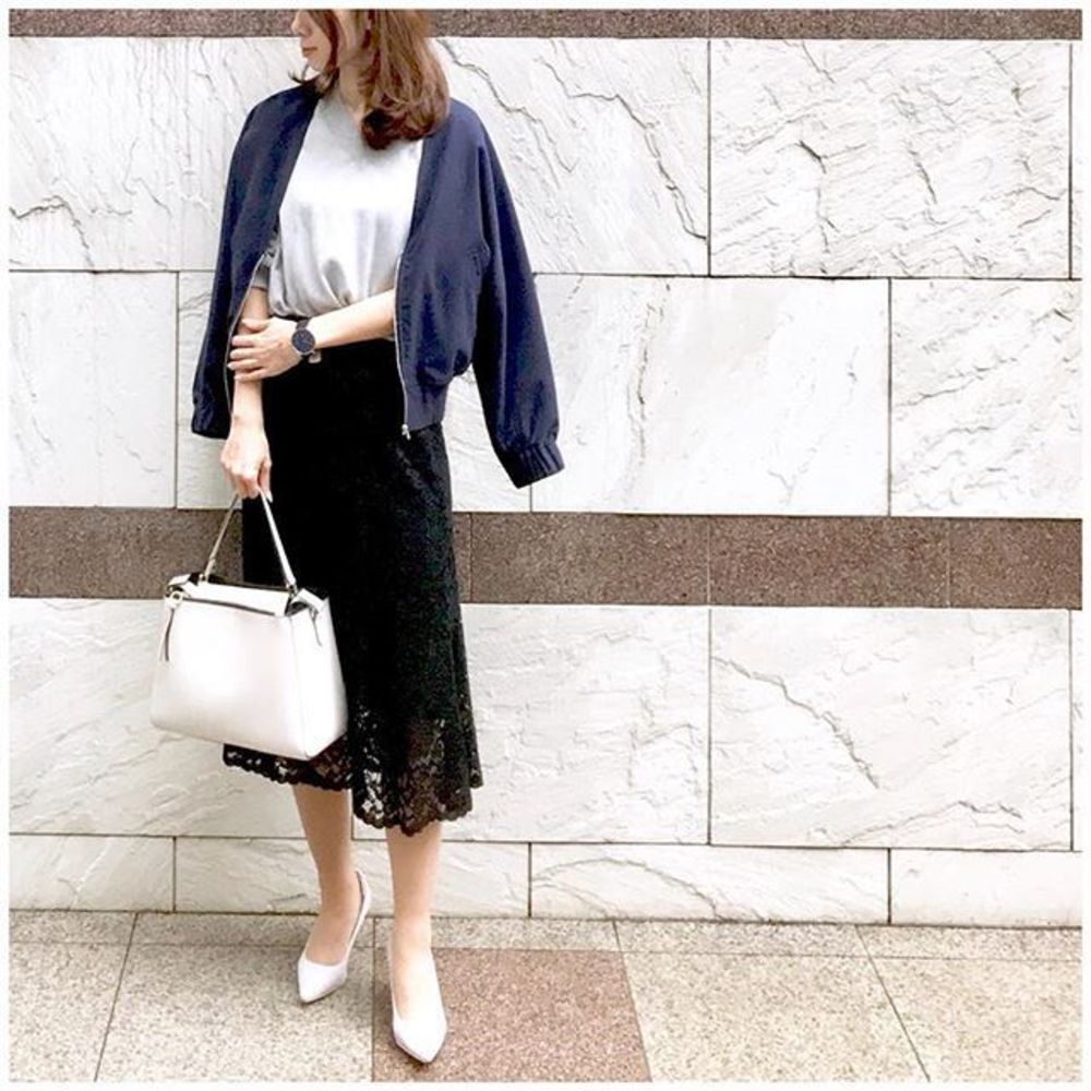 ネイビー ブルゾンのコーディネート一覧 Cbk カブキ