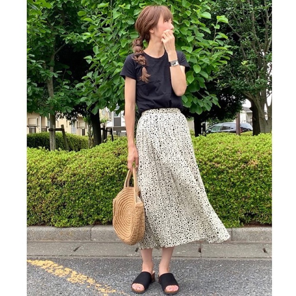 ダルメシアン柄 プリーツスカートのコーディネート一覧 Cbk カブキ
