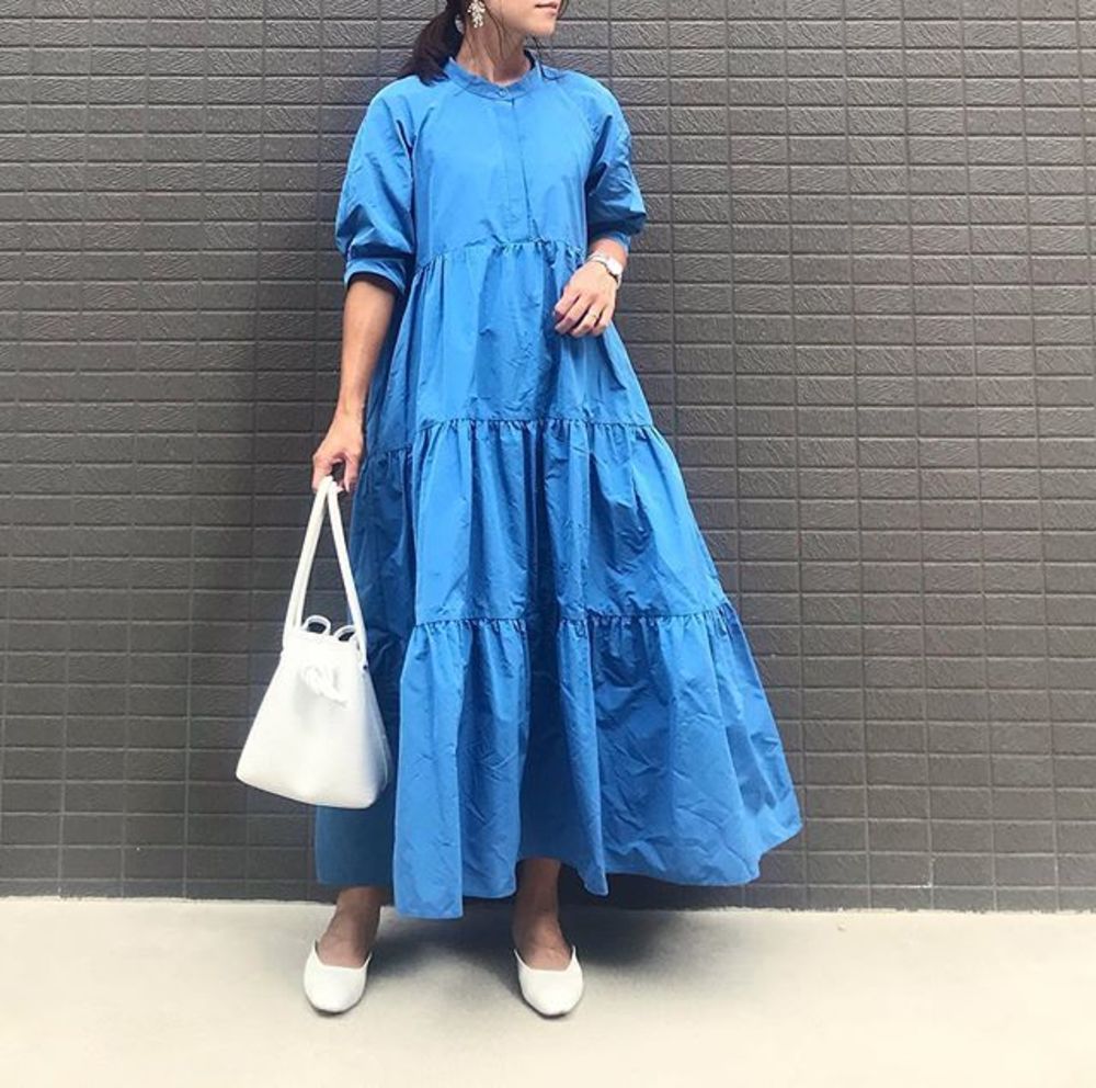 ZARA ティアードワンピース ロイヤルブルー 半袖 l1jlyqbupqjyfixnfmny.jpg