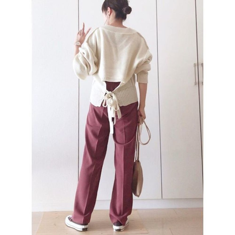 バックリボン ニットのコーディネート一覧 Cbk カブキ