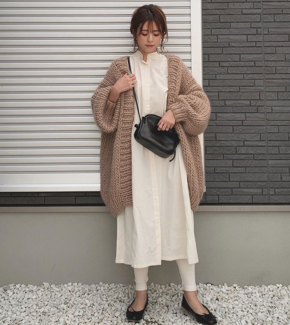 ボリューム ニット ロングカーディガンのコーディネート一覧 Cbk カブキ