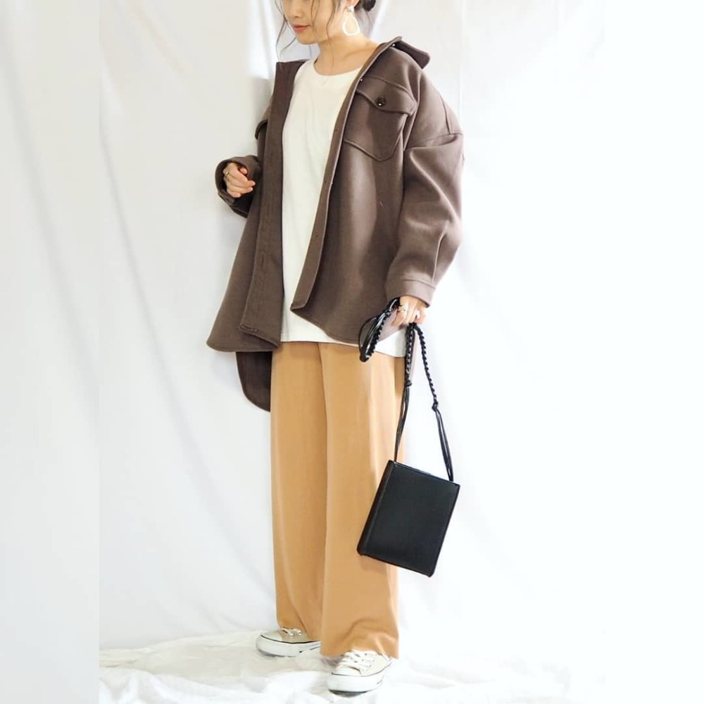 キャメル ワイドパンツのコーディネート一覧 Cbk カブキ