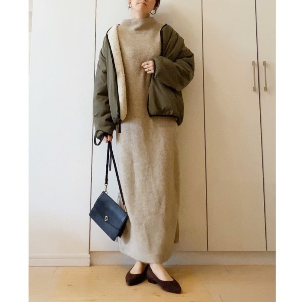 カーキ リバーシブル ブルゾンのコーディネート一覧 Cbk カブキ