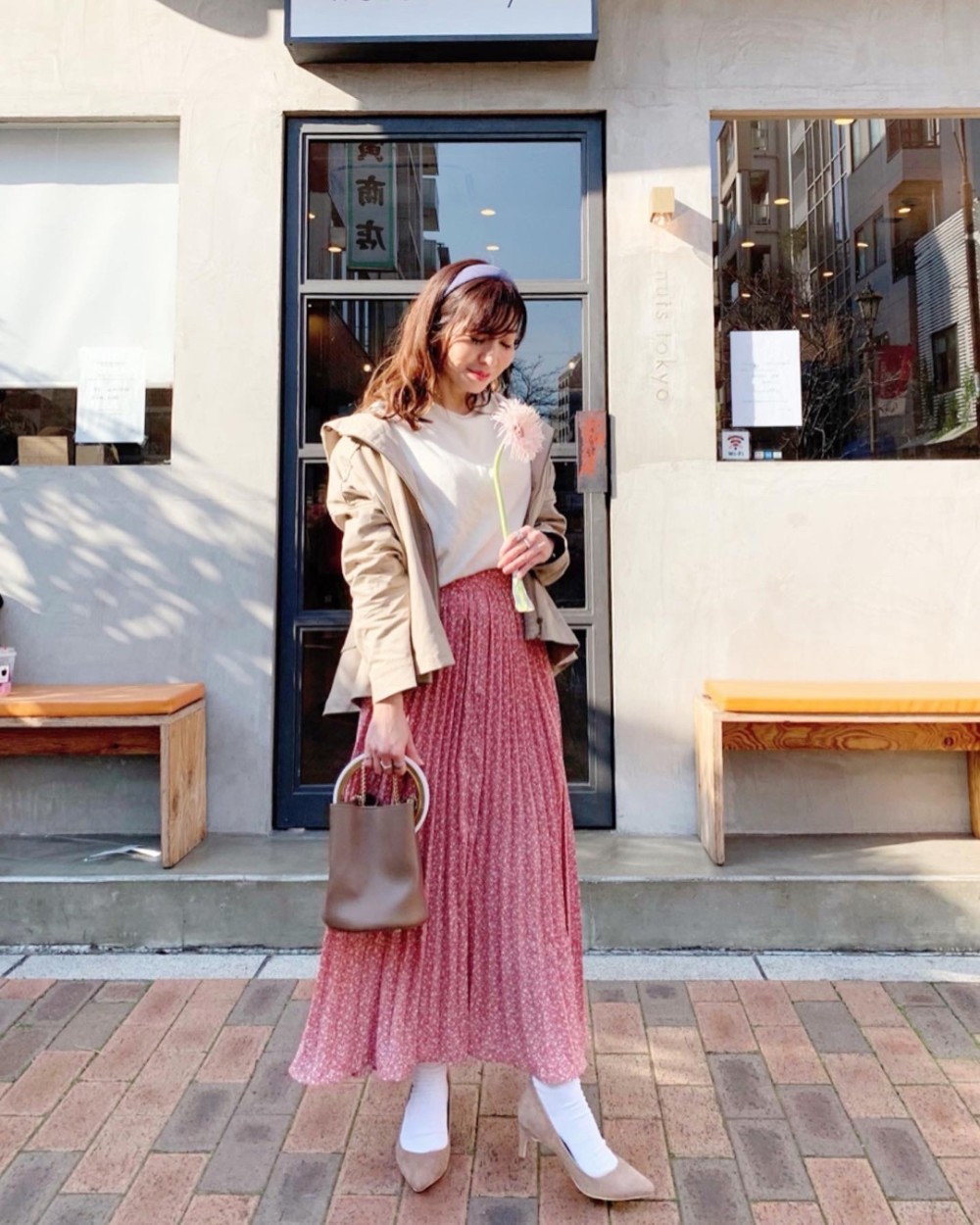 ピンク プリーツスカートのコーディネート一覧 Cbk カブキ