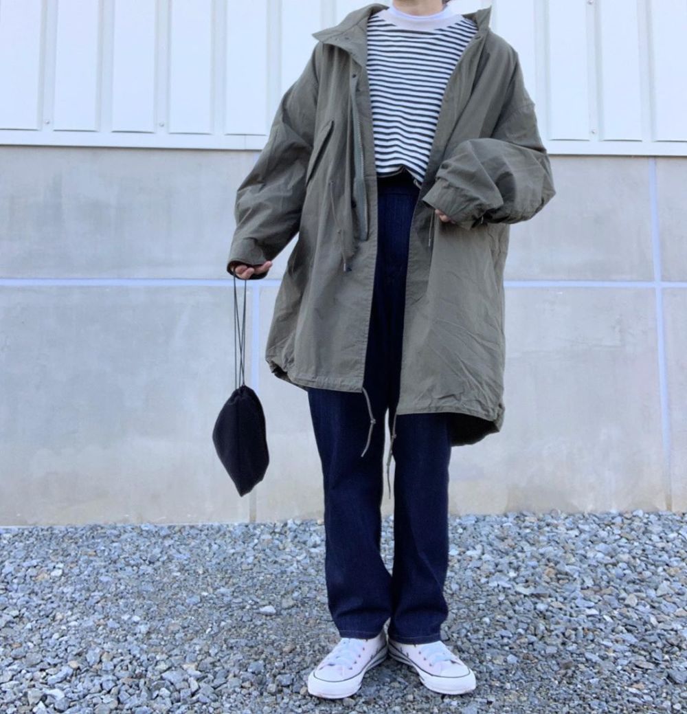 オーバーサイズ モッズコートのコーディネート一覧 Cbk カブキ