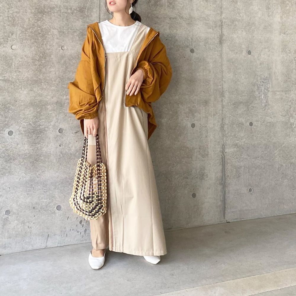 キャメル ブルゾン フード ナイロンのコーディネート一覧 Cbk カブキ