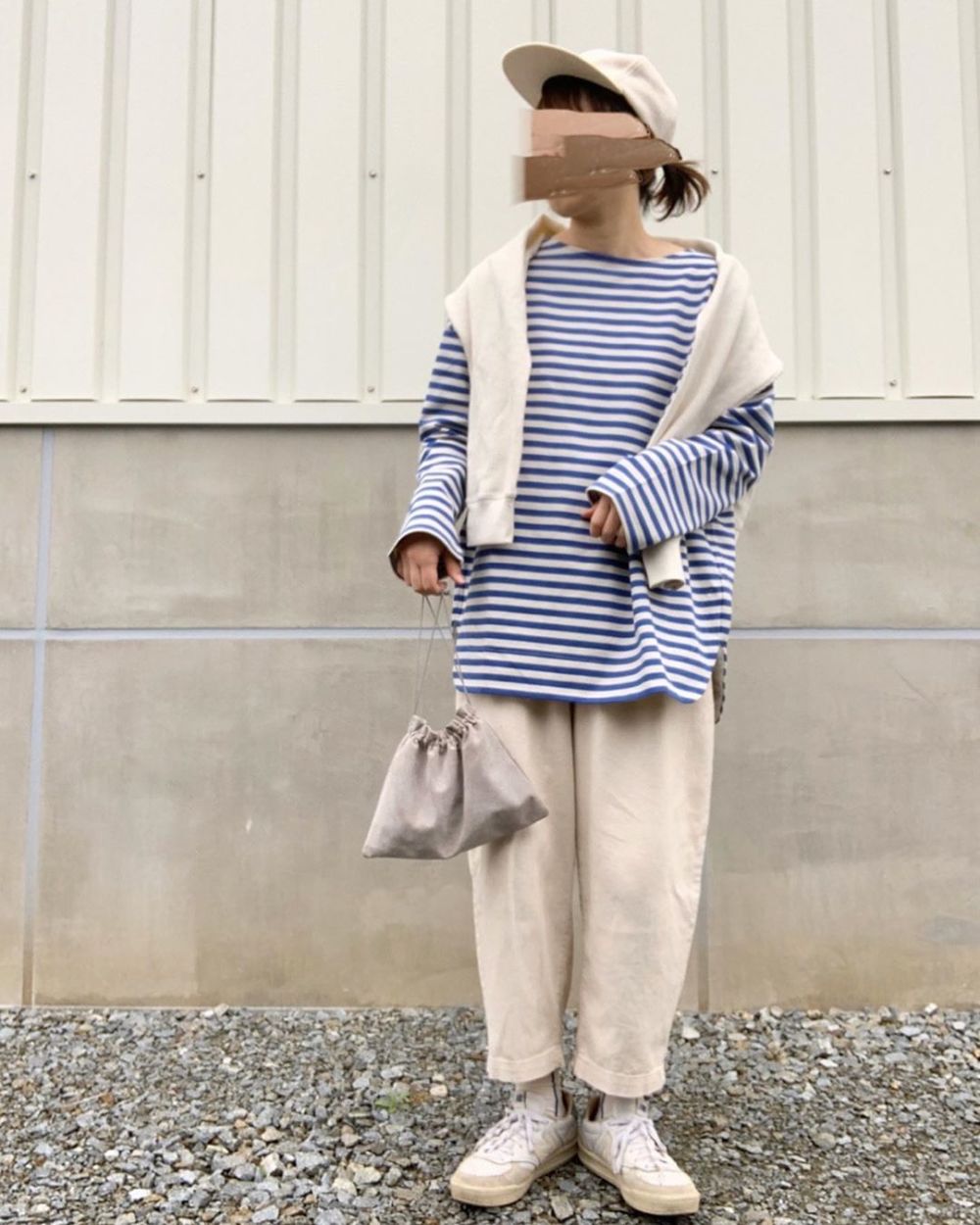 アイボリー キャップ crepuscule(クレプスキュール) x Hender アイボリー キャップ crepuscule(クレプスキュール) x Hender