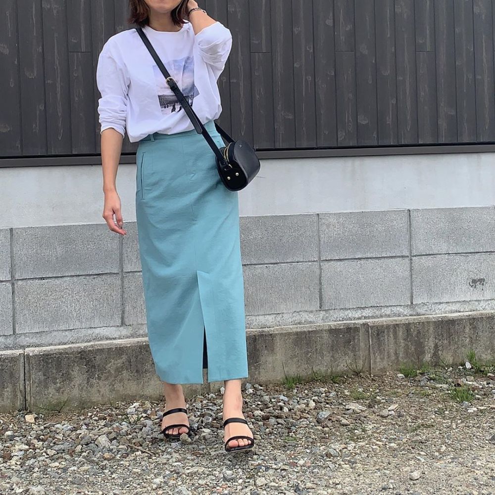 Tシャツ ロングタイトスカートのコーディネート一覧 Cbk カブキ Tシャツ ロングタイトスカートのコーディネート一覧 Cbk カブキ