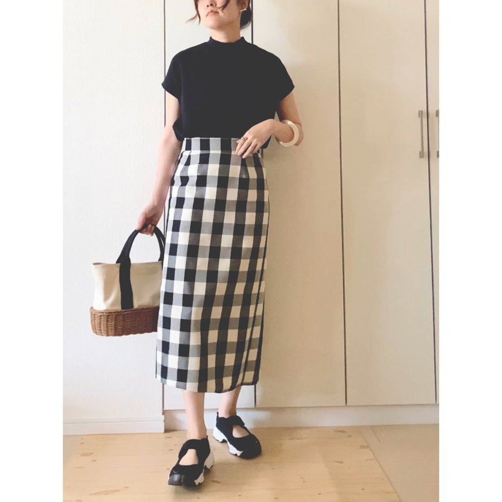 ギンガムチェック タイトスカートのコーディネート一覧 Cbk カブキ