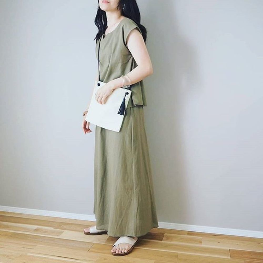 カーキ セットアップのコーディネート一覧 Cbk カブキ