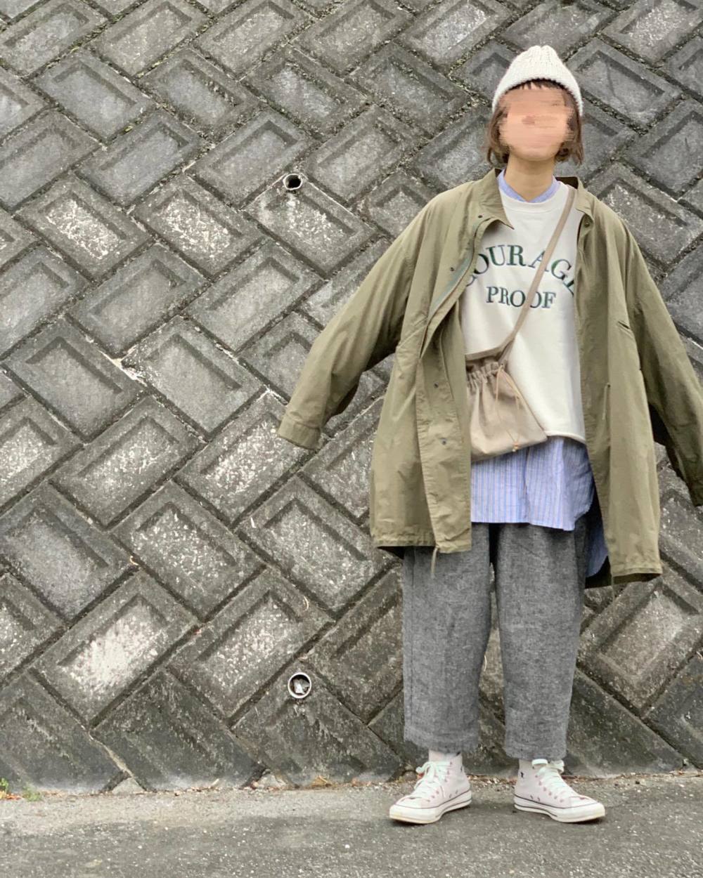 オーバーサイズ モッズコートのコーディネート一覧 Cbk カブキ