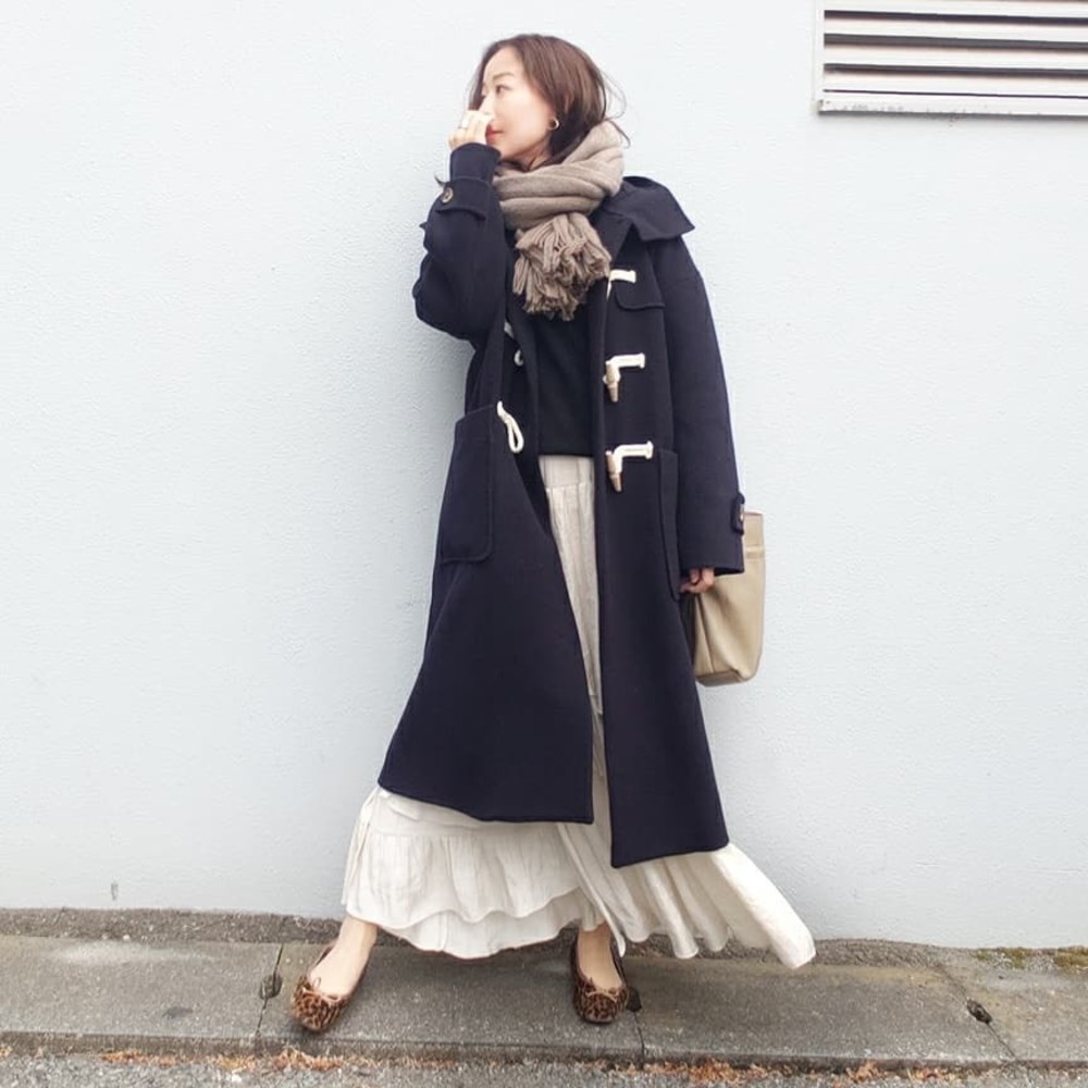 ネイビー ロングコートのコーディネート一覧 Cbk カブキ