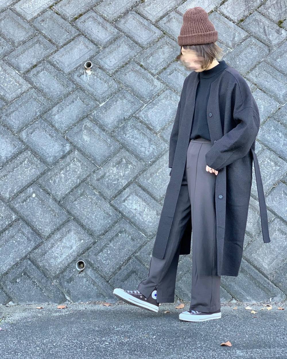 ニット帽 ダークグレーのコーディネート一覧 Cbk カブキ