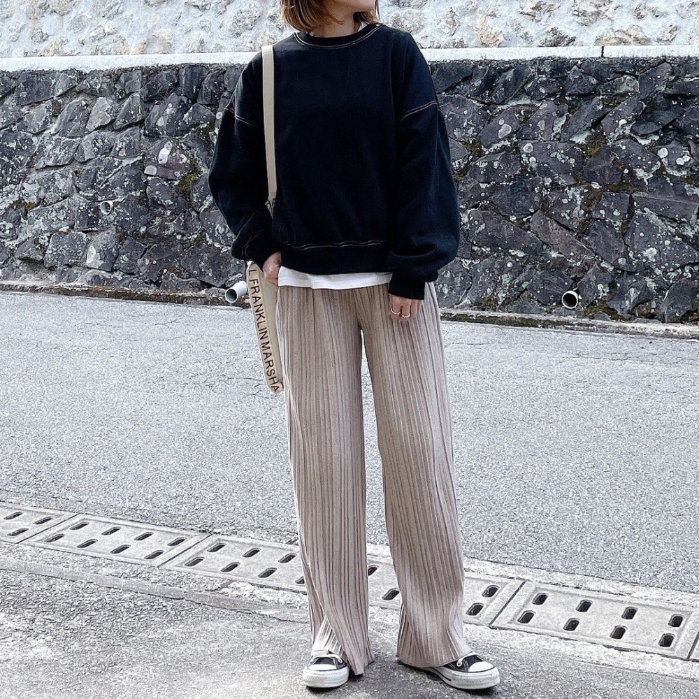 プリーツパンツのコーディネート一覧 Cbk カブキ