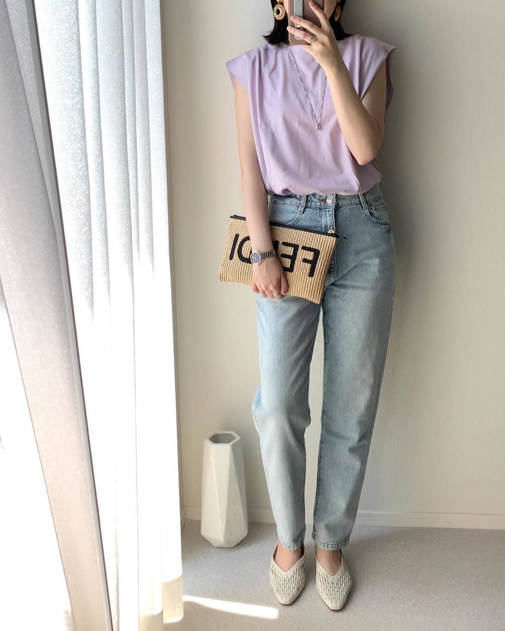 ラベンダー Tシャツのコーディネート一覧 Cbk カブキ