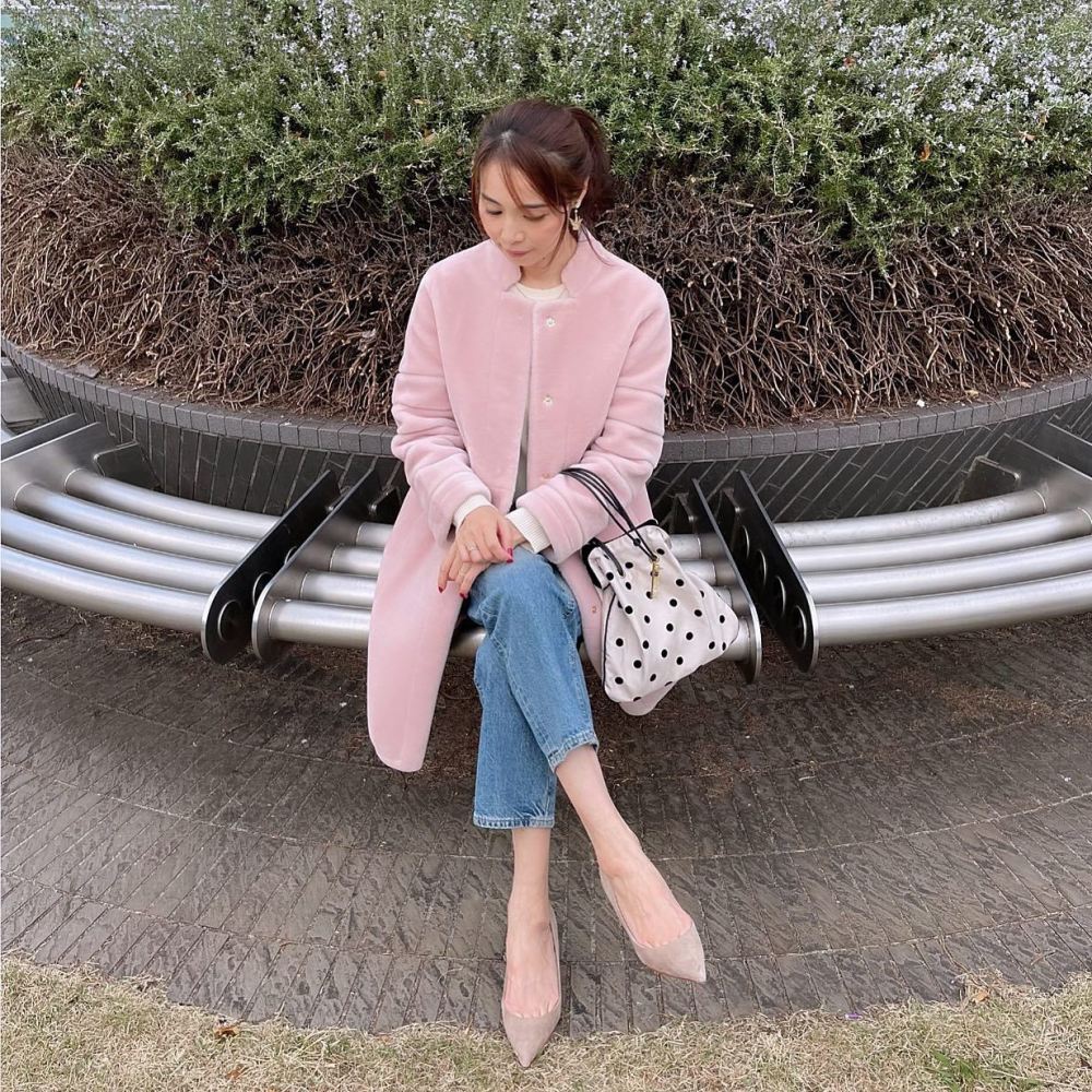 ピンク ノーカラーコートのコーディネート一覧 Cbk カブキ