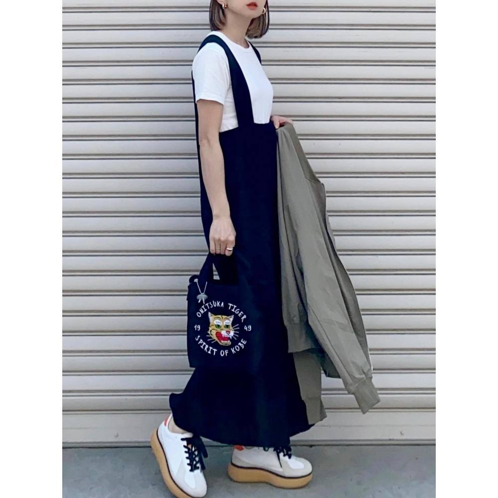 Onitsuka Tiger トラプリント　半袖Tシャツ XS モノクロ　白黒 Onitsuka Tiger トラプリント 半袖Tシャツ XS モノクロ 白黒