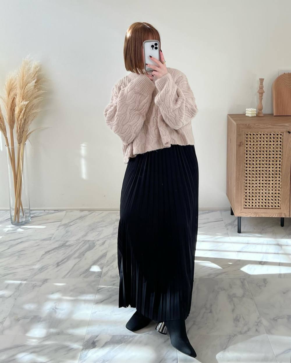 こー 様　購入予定 ロングスカート ブラック プリーツスカート Amazon.co.jp: [MMTYRM