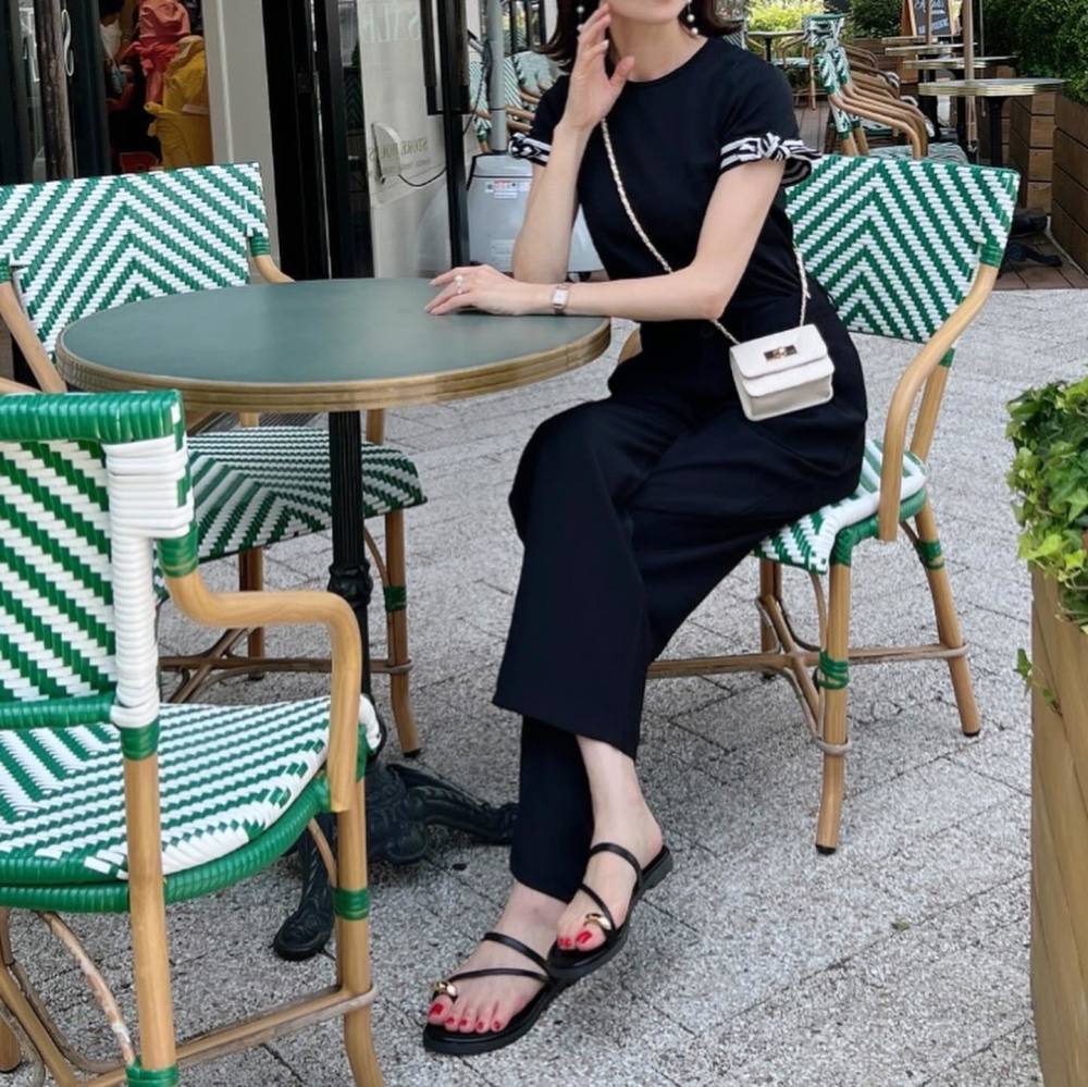 BORDERS at BALCONY ボーダーズアットバルコニー ワンピース