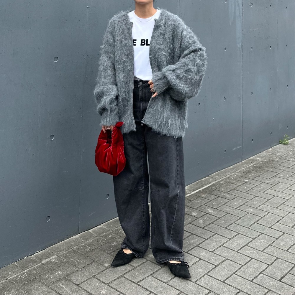 GABAN グレー 長袖カーディガン GABAN グレー 長袖カーディガン グレー系 CABaNのカーディガン