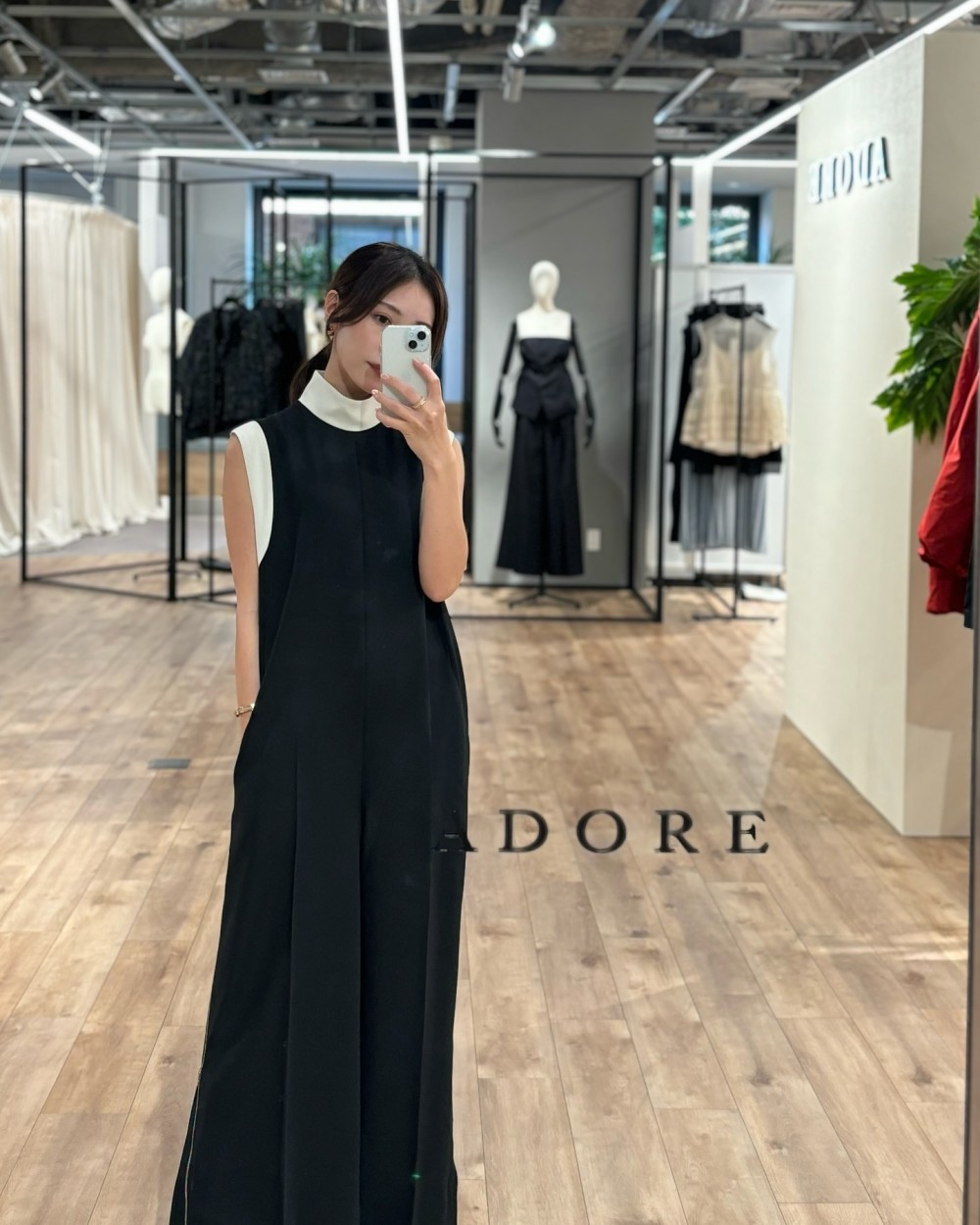 グレー ノースリーブ オールインワンのコーディネート一覧