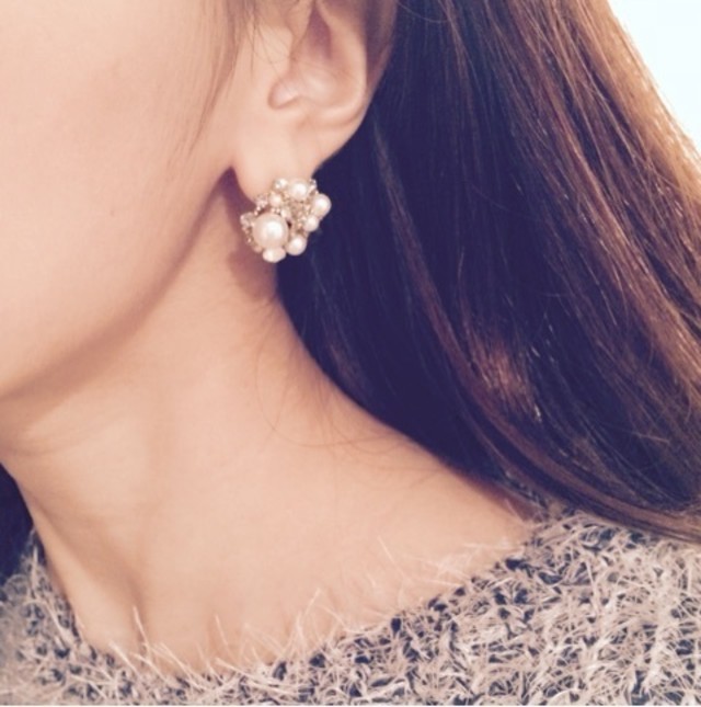 パール ピアス ジュエリー イヤリング アクセサリーのファッション