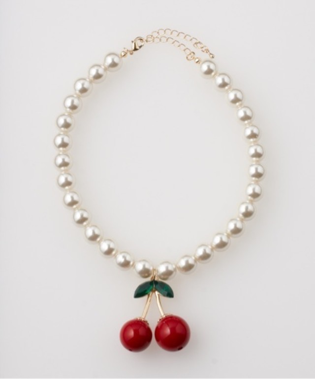 ArmellKickyのチェリーモチーフネックレス♡