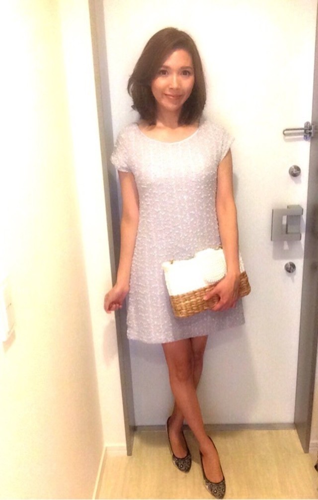 Ａラインのミニワンピ♡