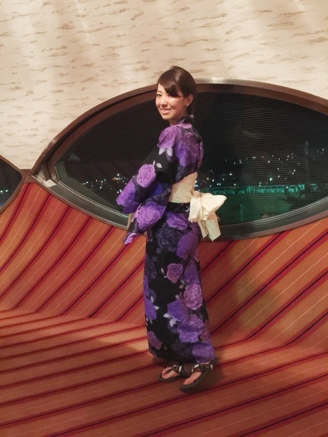 何でも似合う大柄さんには大きい柄が特におすすめ