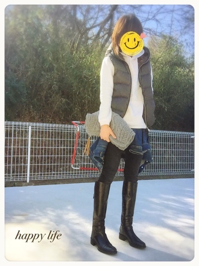 楽ちんメンズライクコーデ♡