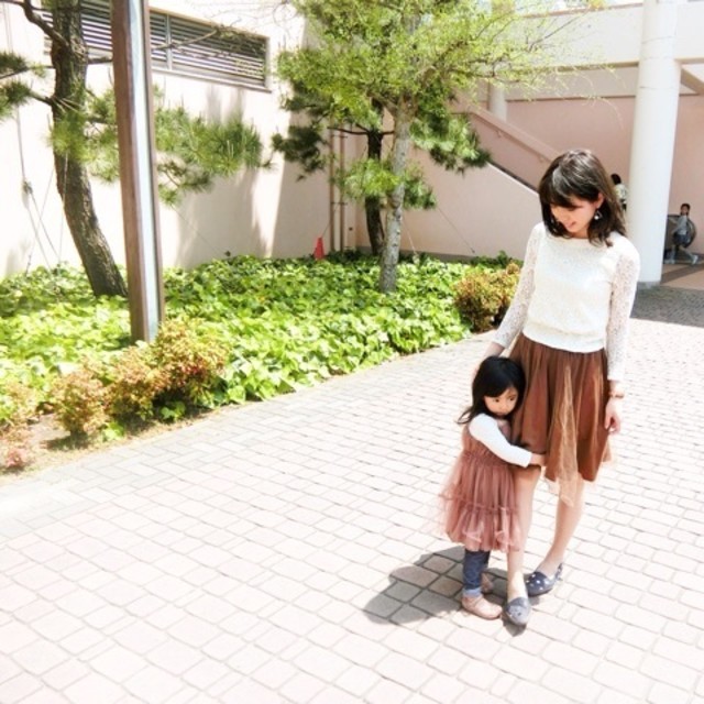 親子コーデ♡