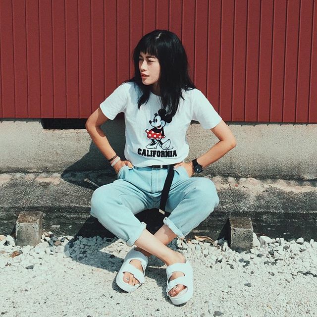 夏カジュアルに似合う♥ キャラクタープリントのTシャツを着こなそう！