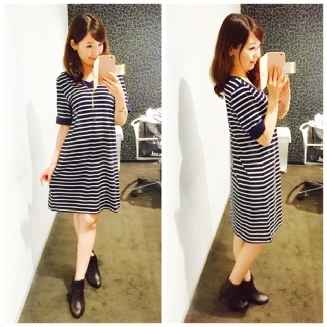 ROYAL PARTY museのボーダーワンピ♡