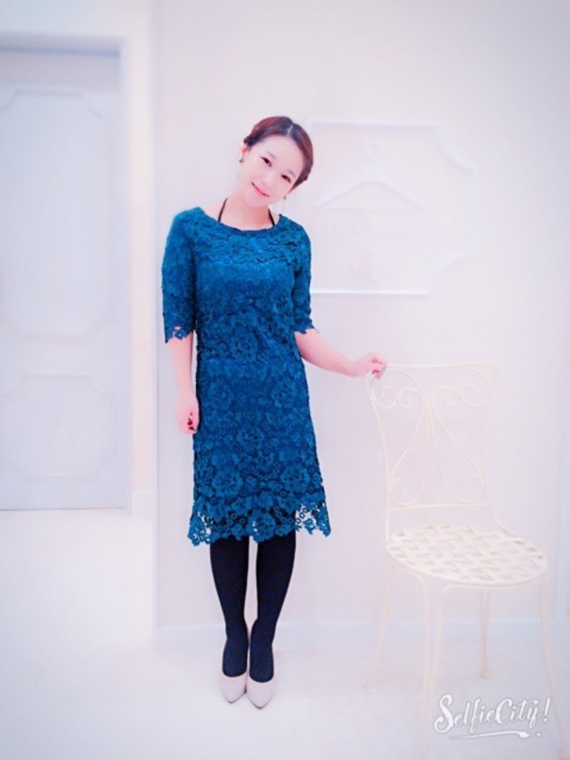 フェミニン ガーリー 原宿で使えるワンピース ブルー レース Fabia ファビア X ベージュ ポインテッドトゥ フェミニン ガーリー 原宿で使えるワンピース ブルー レース Fabia ファビア X ベージュ ポインテッドトゥ