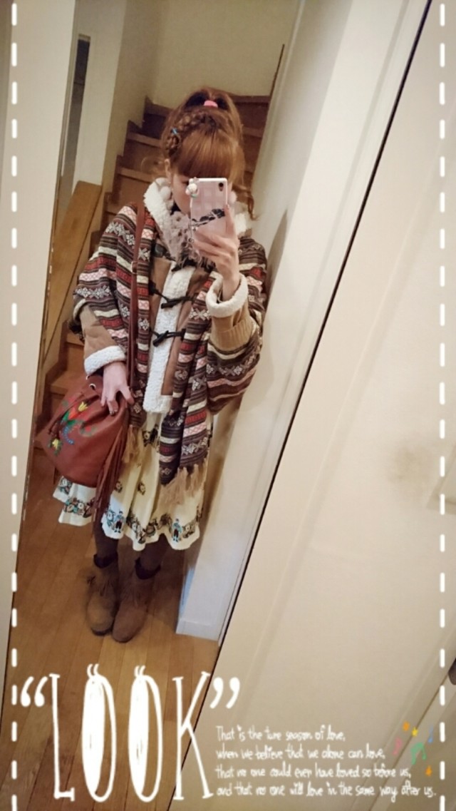 ほっこり冬コーデ‼