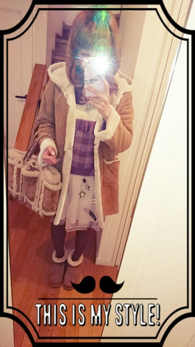 ミニスカートコーデ