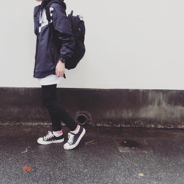 ゆるっとオーバーサイズの白Tシャツでシンプルおしゃれに♪