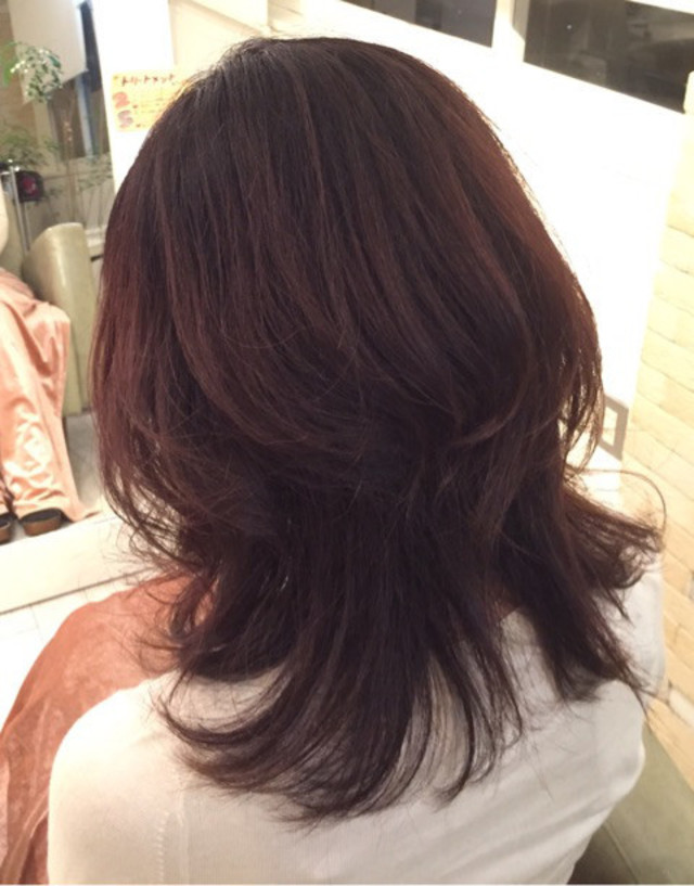 コンサバ フェミニン きれい系で使えるブラウン ミディアムの髪型 ヘアスタイル ヘアアレンジ Satomi Cbk カブキ