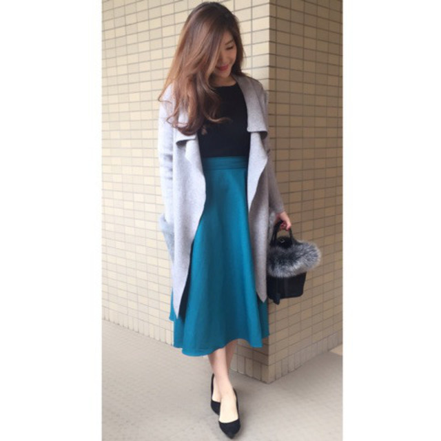 女性らしさを全面に演出してくれる優秀カラースカートは一枚欲しい！