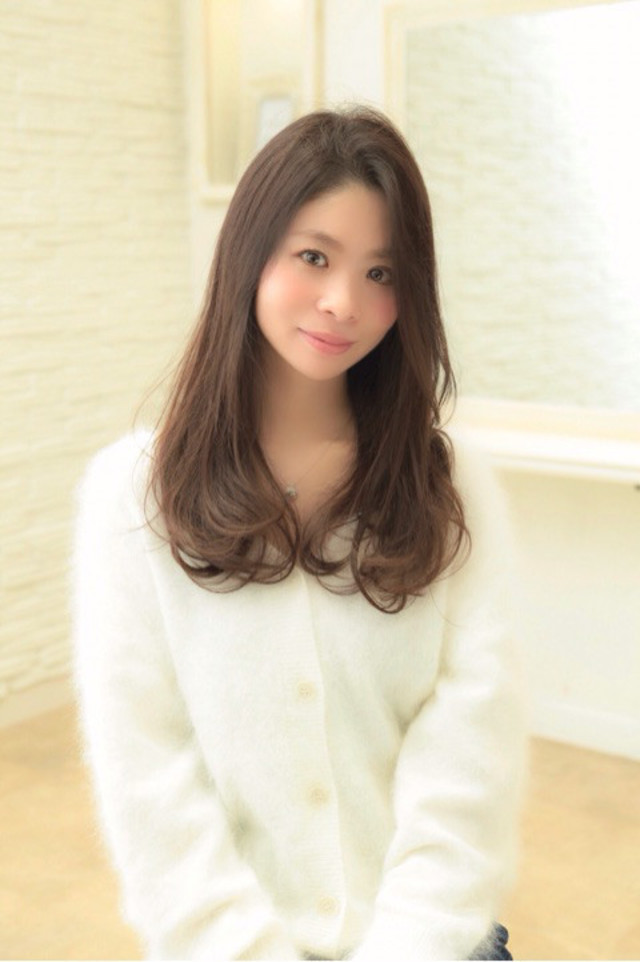 フェミニン ガーリー きれい系で使えるブラウン ロングヘアの髪型 ヘアスタイル ヘアアレンジ 工藤裕生 Cbk カブキ
