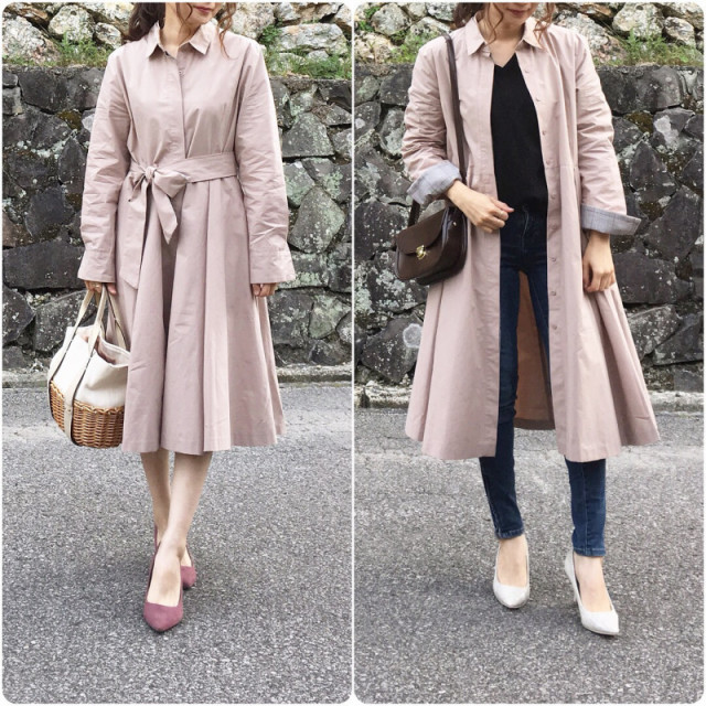 一枚二役！ シャツワンピースの着回し力を検証