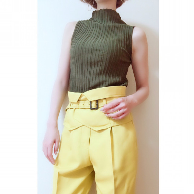 4｜コルセット付きパンツ・コルセットベルト付きパンツ