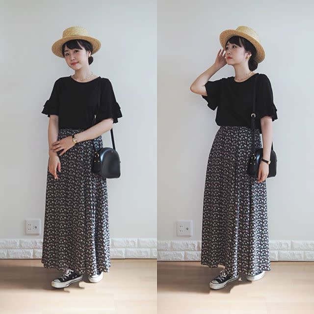 黒Tシャツがメンズっぽくならない