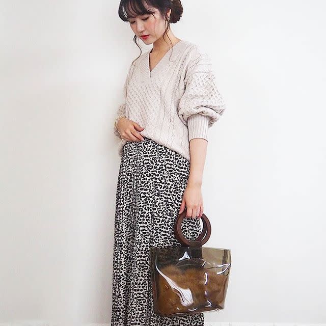 21年 夏 夏だからそコーデしたい ヒョウ柄スカートのおしゃれコーデのご紹介 Unisize ユニサイズ