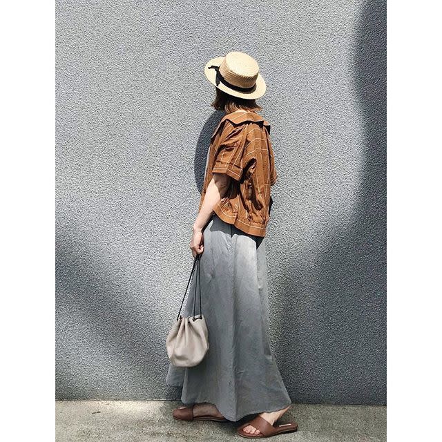 3.秋色半袖シャツ