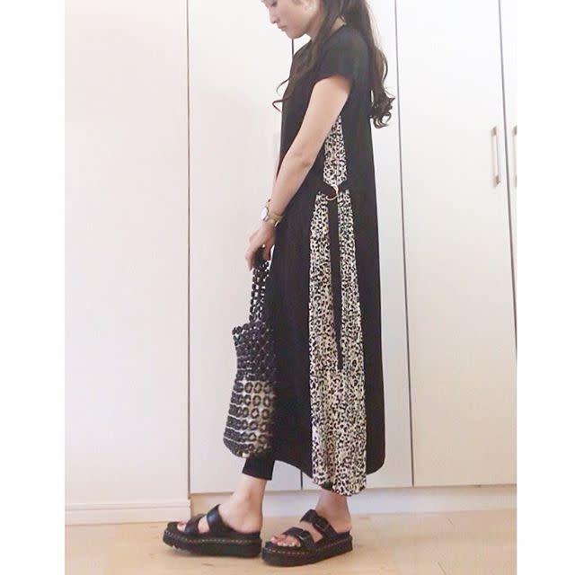 簡単におしゃれ見えが叶う、プリーツ切り替えワンピース