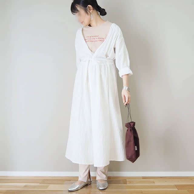 2WAYで使える！ カシュクール＆シャツワンピース