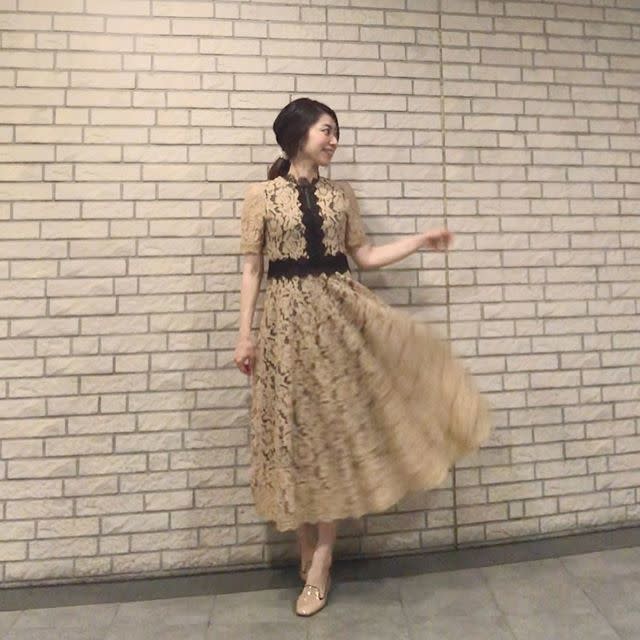 pradaプラダ　ドレス　ベージュ